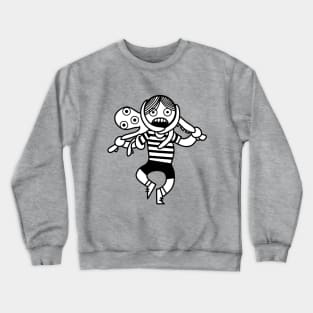 Boy and Octopus Crewneck Sweatshirt